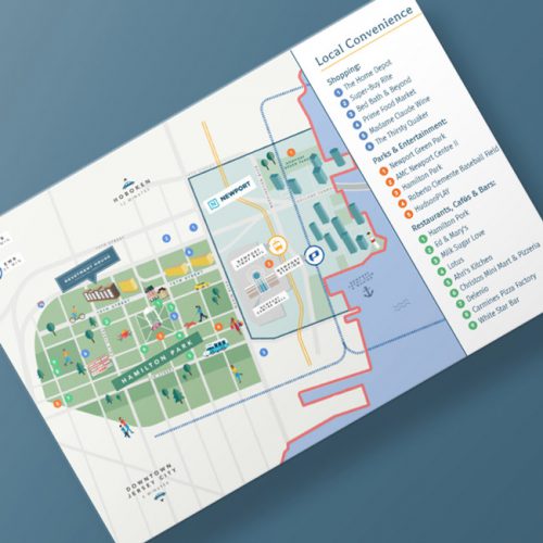 Area Map and Pamphlet - Real Estate Industry services