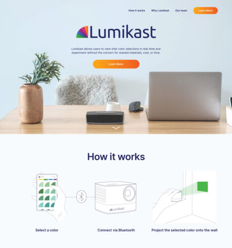 Lumikast UX/UI Design