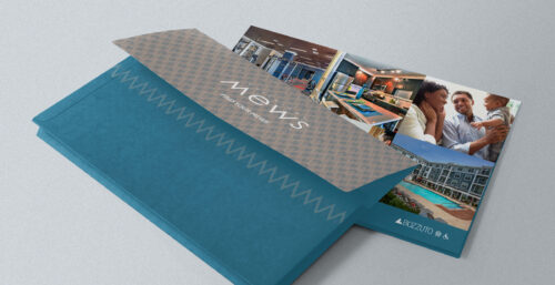 Mews - Dark Roast Media Print and Collateral Design Services