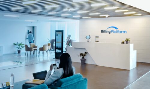 BillingPlatform Brand Image - Active Reception Area