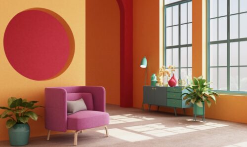 Lumikast Brand Image - Colorful Living Room