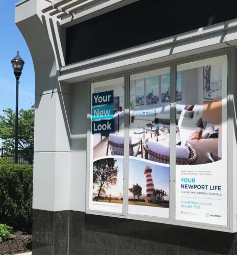 Newport - Out of Home Display - "Your New Look"