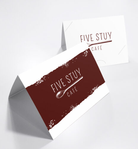 FiveStuyCafe - Branded Business Cards