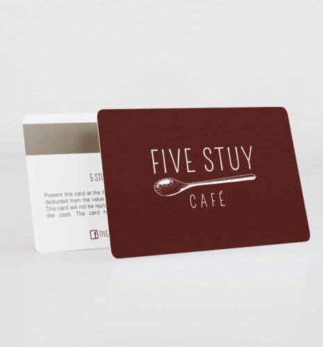 FiveStuyCafe - Branded Business Cards