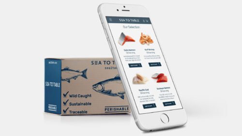Sea to Table - Branded Digital Imagery and Packaging