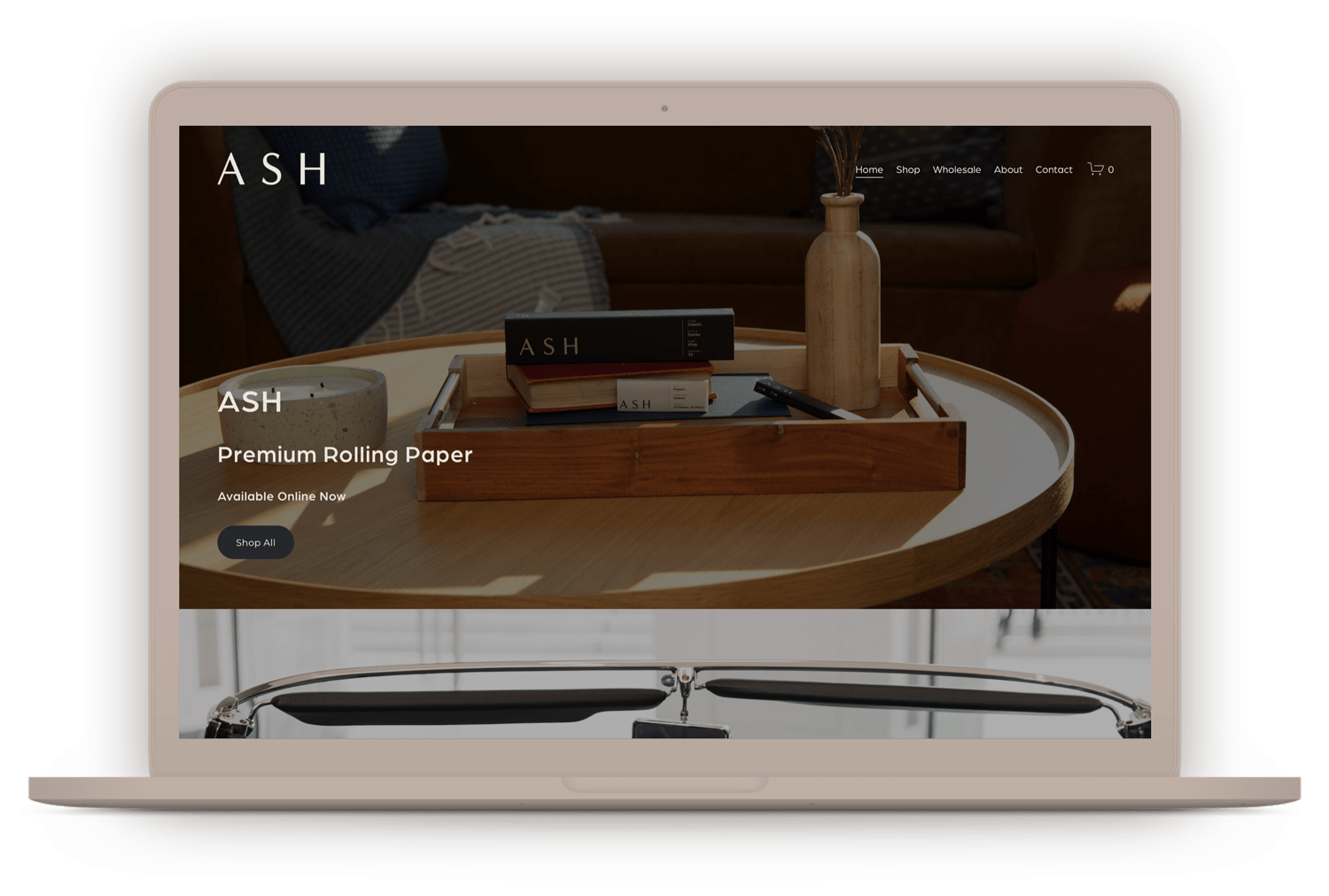 Ash Smoke - Web Design