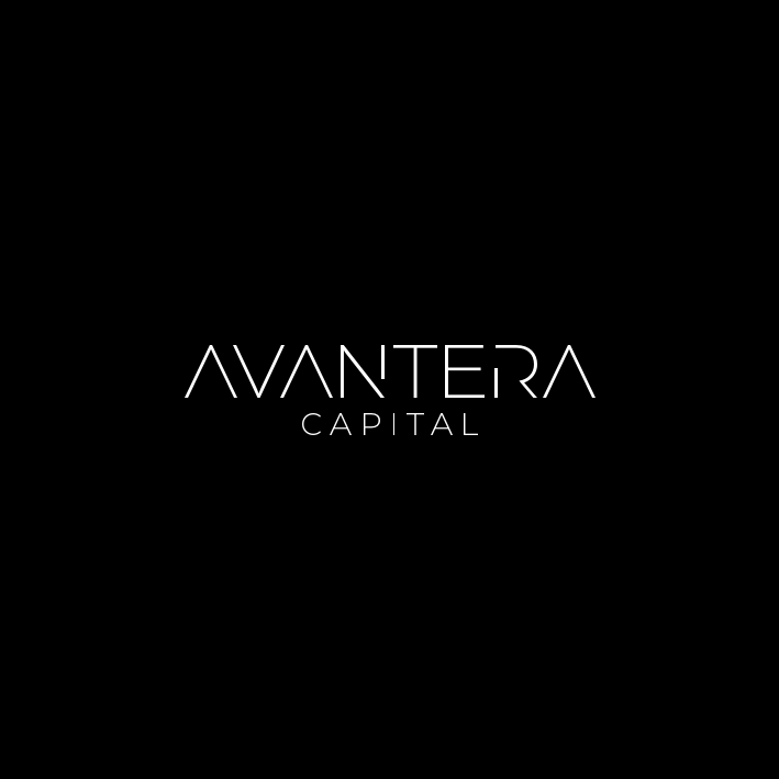 Avantera Capital - Text (White on Black)