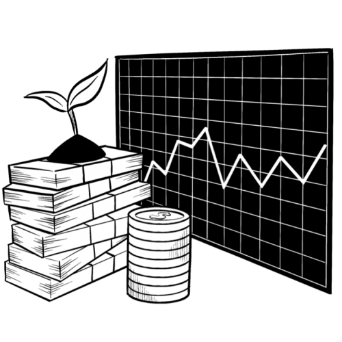 Financial Services Illustration Icon